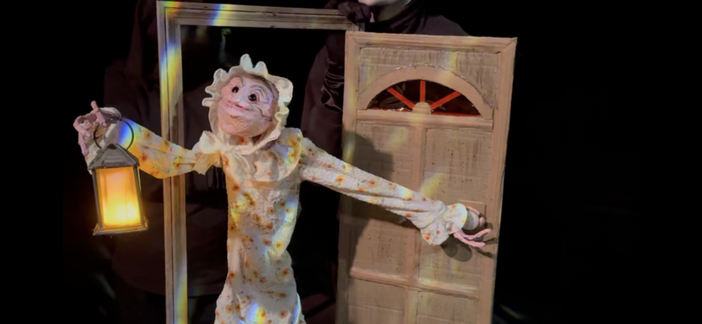 a puppet from the stage production of Sybiil's Ride